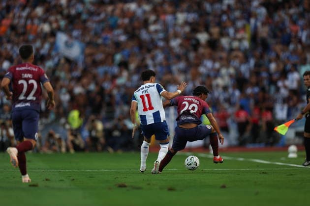 August 1, 2026, Coimbra, Coimbra, Portugal: COIMBRA, PORTUGAL - AUGUST 1: Pepe of FC Porto vies for the ball during the match between FC Porto and Torreense -for the Candido de Oliveira Super Cup 2026 at Estadio Cidade de Coimbra on August 1, 2026 in Coimbra, Portugal. Candido De Oliveira Super Cup 2026 FC Porto X Torreense  - ZUMAe141 20260801_zsp_e141_038 Copyright: xLuisxEirasx