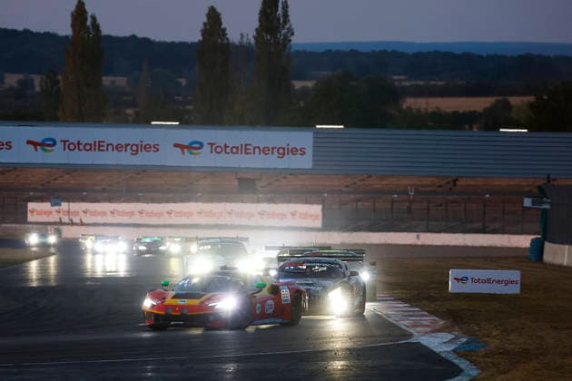 AUTO - GT WORLD CHALLENGE EUROPE ENDURANCE CUP - MAGNY-COURS 2026 52 Jeff Machiels, Gilles STADSBADER , AF CorseFerrari 296 GT3 EVOARGENT, action during the 6th round of the GT World Challenge Europe 2026, from July 31 to August 2, 2026 on the Circuit de Nevers Magny-Cours, in Magny-Cours, France -  Copyright: xGREGORYxLENORMANDx