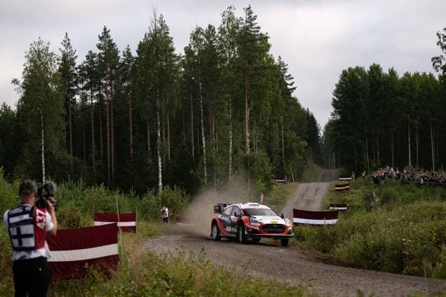 August 1, 2026, JyvoÂ¤Skylo, Finland: Drive MÄÂrtiA s Sesks And Co-Driver RenÄÂrs Francis Of The Team M Ford World Rally Team Ford Puma Rally1 They Face 3rd The Day Of The Race During Fia World Rally Championship WRC, Motorsport Rallye, WM Secto Rally Finland 2026 2026 01 August JyvoÂ¤skyloÂ¤, Finland JyvoÂ¤Skylo Finland - ZUMAb336 20260801_zsp_b336_004 Copyright: xLucaxBarsalix