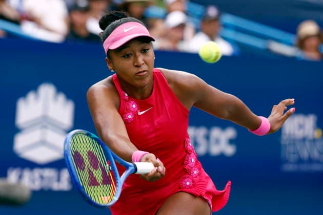 Mubadala Citi DC Tennis Open Naomi Osaka of Japan in action against Alexandra Eala of the Philippines during their semi final match at the Mubadala Citi DC Open in Washington, DC, USA, 01 August 2026. WASHINGTON DC UNITED STATES  Copyright: xWILLxOLIVERx