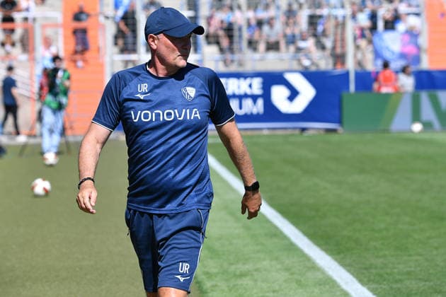 Fußball Testspiel VfL Bochum - Sheffield United am 01.08.2026 im Vonovia Ruhrstadion in Bochum Uwe Rösler ( Trainer Cheftrainer Bochum ) *** Soccer Friendly Match: VfL Bochum vs. Sheffield United on August 1, 2026, at the Vonovia Ruhrstadion in Bochum; Uwe Rösler, Head Coach of Bochum xRx