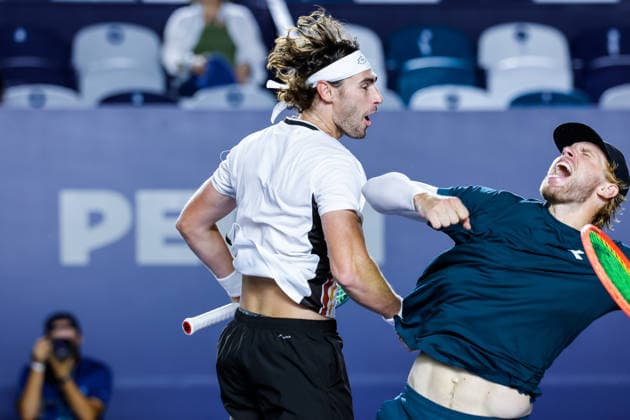 LOS CABOS TENNIS OPEN 2026 LOS CABOS TENNIS OPEN 2026 FINN REYNOLDS JAMES WATT VS RYAN SEGGERMAN PATRICK TRHAC 01082026 LOS CABOS, MEXICO. Action photo of Ryan Seggerman and Patrick Trhac, during the doubles final match at the Los Cabos Tennis Open 2026 at the Cabo Sports Complex in Baja California, Mexico. Foto de accion de Ryan Seggerman and Patrick Trhac, durante juego de la final de dobles del Los Cabos Tennis Open 2026 celebrado en el Cabo Sports Complex en Baja California, Mexico. PHOTO BY IMAGENSHOP AGENCIA FOTOGRAFICA LOS CABOS BAJA CALIFORNIA MEXICO *** LOS CABOS TENNIS OPEN 2026 LOS CABOS TENNIS OPEN 2026 FINN REYNOLDS JAMES WATT VS RYAN SEGGERMAN PATRICK TRHAC 01 08 2026 LOS CABOS, MEXICO Action photo of Ryan Seggerman and Patrick Trhac during the doubles final at the 2026 Los Cabos Tennis Open at the Cabo Sports Complex in Baja California, Mexico Action photo of Ryan Seggerman and Patrick Trhac, during the doubles final match of the 2026 Los Cabos Tennis Open held at the Cabo Sports Complex in Baja California, Mexico PHOTO BY IMAGENSHOP PHOTO AGENCY LOS CABOS BAJA CALIFORNIA MEXICO Copyright: xIMAGENSHOPxAGENCIAxFOTOGRAFICAx