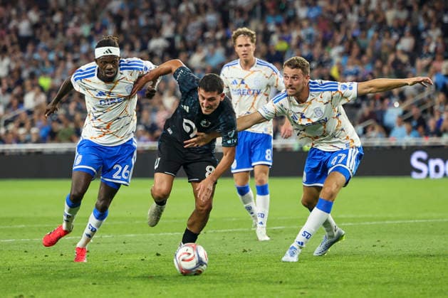 August 1, 2026, St. Paul, Minnesota, United States: Minnesota United FC forward TOMAS CHANCALAY (8) breaks through the San Diego defense. Minnesota United hosted San Diego August 1st. The teams faced off at Allianz Field in St. Paul, Minnesota. The teams drew 1-1. St. Paul United States - ZUMAt166 20260801_zsp_t166_006 Copyright: xMichaelxTurnerx