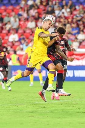 match between New York Red Bulls and Orlando for the MLS, Fussball Herren, USA Antoine Griezmann of Orlando during a match between the New York Red Bulls and Orlando City for the MLS (Major League Soccer) at the Sports Illustrated Stadium in Harrison, New Jersey, United States on the evening of Saturday, August 1, 2026. HARRISON sports illustrated stadium NJ UNITED STATES Copyright: xWILLIAMxVOLCOVx
