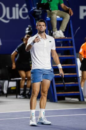 LOS CABOS TENNIS OPEN 2026 LOS CABOS TENNIS OPEN 2026 ARTHUR GEA VS DENIS SHAPOVALOV 01082026 LOS CABOS, MEXICO. Action photo of Arthur Gea of France, during the singles final match at the Los Cabos Tennis Open 2026 at the Cabo Sports Complex in Baja California, Mexico. Foto de accion de Arthur Gea de Francia, durante juego de la final de singles del Los Cabos Tennis Open 2026 celebrado en el Cabo Sports Complex en Baja California, Mexico. PHOTO BY IMAGENSHOP AGENCIA FOTOGRAFICA LOS CABOS BAJA CALIFORNIA MEXICO *** LOS CABOS TENNIS OPEN 2026 LOS CABOS TENNIS OPEN 2026 ARTHUR GEA VS DENIS SHAPOVALOV 01 08 2026 LOS CABOS, MEXICO Action photo of Arthur Gea of France during the singles final match at the 2026 Los Cabos Tennis Open at the Cabo Sports Complex in Baja California, Mexico Action photo of Arthur Gea of France, during the singles final match of the 2026 Los Cabos Tennis Open held at the Cabo Sports Complex in Baja California, Mexico PHOTO BY IMAGENSHOP PHOTO AGENCY LOS CABOS BAJA CALIFORNIA MEXICO Copyright: xIMAGENSHOPxAGENCIAxFOTOGRAFICAx