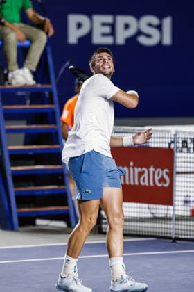 LOS CABOS TENNIS OPEN 2026 LOS CABOS TENNIS OPEN 2026 ARTHUR GEA VS DENIS SHAPOVALOV 01082026 LOS CABOS, MEXICO. Action photo of Arthur Gea of France, during the singles final match at the Los Cabos Tennis Open 2026 at the Cabo Sports Complex in Baja California, Mexico. Foto de accion de Arthur Gea de Francia, durante juego de la final de singles del Los Cabos Tennis Open 2026 celebrado en el Cabo Sports Complex en Baja California, Mexico. PHOTO BY IMAGENSHOP AGENCIA FOTOGRAFICA LOS CABOS BAJA CALIFORNIA MEXICO *** LOS CABOS TENNIS OPEN 2026 LOS CABOS TENNIS OPEN 2026 ARTHUR GEA VS DENIS SHAPOVALOV 01 08 2026 LOS CABOS, MEXICO Action photo of Arthur Gea of France during the singles final match at the 2026 Los Cabos Tennis Open at the Cabo Sports Complex in Baja California, Mexico Action photo of Arthur Gea of France, during the singles final match of the 2026 Los Cabos Tennis Open held at the Cabo Sports Complex in Baja California, Mexico PHOTO BY IMAGENSHOP PHOTO AGENCY LOS CABOS BAJA CALIFORNIA MEXICO Copyright: xIMAGENSHOPxAGENCIAxFOTOGRAFICAx