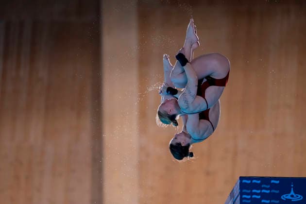 France, Paris, Centre Aquatique Olympique Metropole du Grand Paris, 01.08.2026, European Aquatics Championships Artistic Swimming, Day 1 - Women™s 10m Platform Synchro Final, Pauline Alexandra Pfeif and Elena Wassen of Germany winning the silver medal, Photo by Eibner Pressefoto Tino Henschel European Aquatics Championships Artistic Swimming, Day 1 - Women™s 10m Platform Synchro Final Paris *** France, Paris, Centre Aquatique Olympique Metropole du Grand Paris, August 1, 2026, European Aquatics Championships – Artistic Swimming, Day 1 Women’s 10m Platform Synchronized Final, Pauline Alexandra Pfeif and Elena Wassen of Germany winning the silver medal, Photo by Eibner Pressefoto Tino Henschel European Aquatics Championships Artistic Swimming, Day 1 Women’s 10m Platform Synchronized Final Paris Copyright: xEibnerxPressefotox