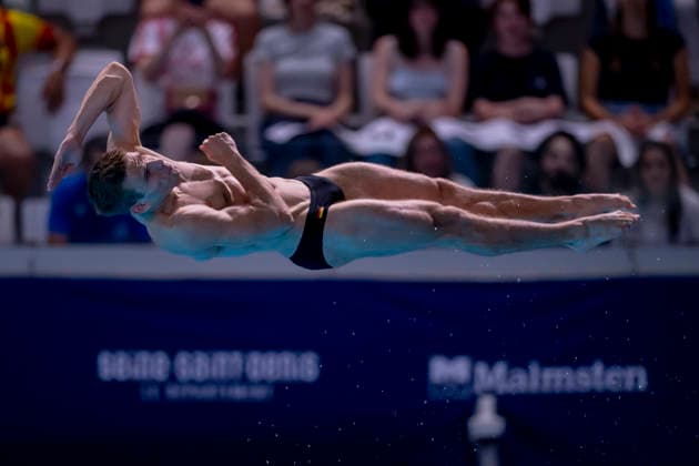 France, Paris, Centre Aquatique Olympique Metropole du Grand Paris, 01.08.2026, European Aquatics Championships Artistic Swimming, Day 1, Men™s 1m Springboard Final, Moritz Linus Wesemann of Germany winning Gold Medal, Photo by Eibner Pressefoto Tino Henschel European Aquatics Championships Artistic Swimming, Day 1, Men™s 1m Springboard Final Paris *** France, Paris, Centre Aquatique Olympique Metropole du Grand Paris, August 1, 2026, European Aquatics Championships – Artistic Swimming, Day 1, Men’s 1m Springboard Final, Moritz Linus Wesemann of Germany wins the gold medal, Photo by Eibner Pressefoto Tino Henschel European Aquatics Championships Artistic Swimming, Day 1, Men’s 1m Springboard Final, Paris Copyright: xEibnerxPressefotox