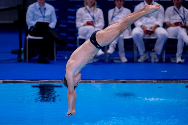 France, Paris, Centre Aquatique Olympique Metropole du Grand Paris, 01.08.2026, European Aquatics Championships Artistic Swimming, Day 1, Men™s 1m Springboard Final, Moritz Linus Wesemann of Germany winning Gold Medal, Photo by Eibner Pressefoto Tino Henschel European Aquatics Championships Artistic Swimming, Day 1, Men™s 1m Springboard Final Paris *** France, Paris, Centre Aquatique Olympique Metropole du Grand Paris, August 1, 2026, European Aquatics Championships – Artistic Swimming, Day 1, Men’s 1m Springboard Final, Moritz Linus Wesemann of Germany wins the gold medal, Photo by Eibner Pressefoto Tino Henschel European Aquatics Championships Artistic Swimming, Day 1, Men’s 1m Springboard Final, Paris Copyright: xEibnerxPressefotox