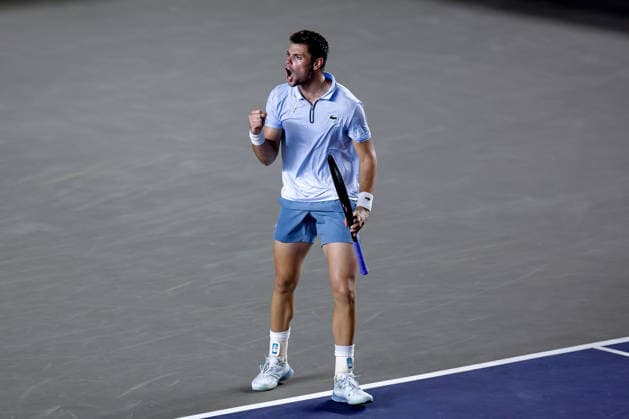 LOS CABOS TENNIS OPEN 2026 LOS CABOS TENNIS OPEN 2026 ARTHUR GEA VS DENIS SHAPOVALOV 01082026 LOS CABOS, MEXICO. Action photo of Arthur Gea of France, during the singles final match at the Los Cabos Tennis Open 2026 at the Cabo Sports Complex in Baja California, Mexico. Foto de accion de Arthur Gea de Francia, durante juego de la final de singles del Los Cabos Tennis Open 2026 celebrado en el Cabo Sports Complex en Baja California, Mexico. PHOTO BY IMAGENSHOP AGENCIA FOTOGRAFICA LOS CABOS BAJA CALIFORNIA MEXICO *** LOS CABOS TENNIS OPEN 2026 LOS CABOS TENNIS OPEN 2026 ARTHUR GEA VS DENIS SHAPOVALOV 01 08 2026 LOS CABOS, MEXICO Action photo of Arthur Gea of France during the singles final match at the 2026 Los Cabos Tennis Open at the Cabo Sports Complex in Baja California, Mexico Action photo of Arthur Gea of France, during the singles final match of the 2026 Los Cabos Tennis Open held at the Cabo Sports Complex in Baja California, Mexico PHOTO BY IMAGENSHOP PHOTO AGENCY LOS CABOS BAJA CALIFORNIA MEXICO Copyright: xIMAGENSHOPxAGENCIAxFOTOGRAFICAx