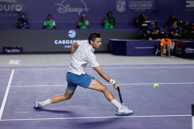 LOS CABOS TENNIS OPEN 2026 LOS CABOS TENNIS OPEN 2026 ARTHUR GEA VS DENIS SHAPOVALOV 01082026 LOS CABOS, MEXICO. Action photo of Arthur Gea of France, during the singles final match at the Los Cabos Tennis Open 2026 at the Cabo Sports Complex in Baja California, Mexico. Foto de accion de Arthur Gea de Francia, durante juego de la final de singles del Los Cabos Tennis Open 2026 celebrado en el Cabo Sports Complex en Baja California, Mexico. PHOTO BY IMAGENSHOP AGENCIA FOTOGRAFICA LOS CABOS BAJA CALIFORNIA MEXICO *** LOS CABOS TENNIS OPEN 2026 LOS CABOS TENNIS OPEN 2026 ARTHUR GEA VS DENIS SHAPOVALOV 01 08 2026 LOS CABOS, MEXICO Action photo of Arthur Gea of France during the singles final match at the 2026 Los Cabos Tennis Open at the Cabo Sports Complex in Baja California, Mexico Action photo of Arthur Gea of France, during the singles final match of the 2026 Los Cabos Tennis Open held at the Cabo Sports Complex in Baja California, Mexico PHOTO BY IMAGENSHOP PHOTO AGENCY LOS CABOS BAJA CALIFORNIA MEXICO Copyright: xIMAGENSHOPxAGENCIAxFOTOGRAFICAx