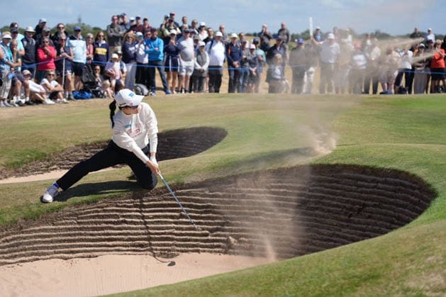 Golf, Women, the British Open at Lytham