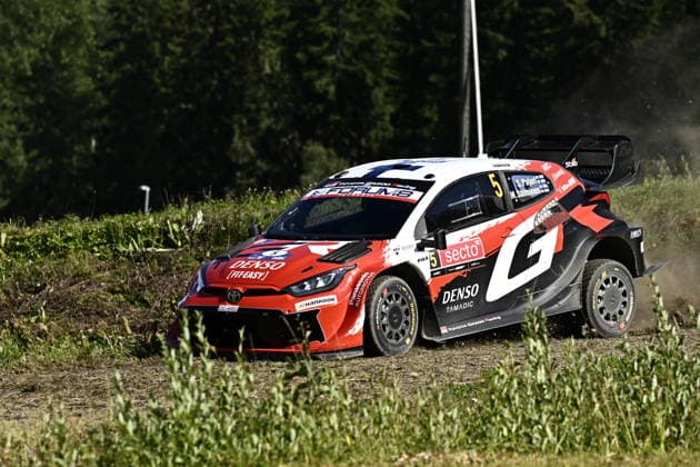 Sami Pajari of Finland during the special stage Himos-Jämsä at the WRC, Motorsport Rallye, WM Rally Finland in Jämsä, Finland on August 2, 2026. - RONI REKOMAA Jämsä Finland 2B5WAFLX15o  Copyright: xRonixRekomaax 2B5WAFLX15o