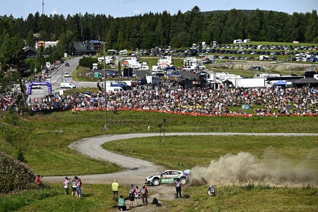 LKS 20260802 Joshua McErlean of Ireland during the special stage Himos-Jämsä at the WRC, Motorsport Rallye, WM Rally Finland in Jämsä, Finland on August 2, 2026. - RONI REKOMAA Jämsä Finland c_adG-CXPuc  Copyright: xRonixRekomaax c_adG-CXPuc