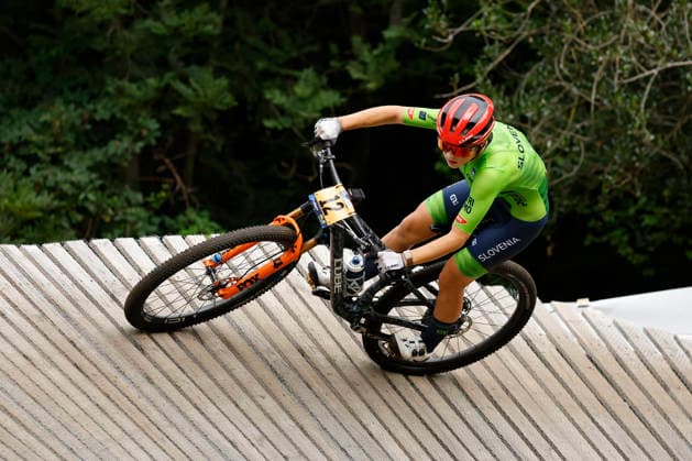 02.08.2026, Monteceneri, Monte Ceneri, 2026 UEC MTB European Championship, EM, Europameisterschaft XCO Women U23 s Final (cross country olympic) MaruÅ¡a Tereza Å erkezi 12 (SLO) Monteceneri Monte Ceneri Ticino Switzerland *** August 2, 2026, Monteceneri, Monte Ceneri, 2026 UEC MTB European Championship XCO Women U23 Final, Cross Country Olympic, Maruöa Tereza äerkezi, 12, SLO, Monteceneri, Monte Ceneri, Ticino, Switzerland Copyright: xJustPictures.ch FrancescoxMinghettix jp-en-FrMi-_NG_0494