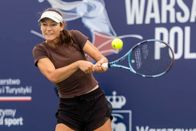 Tennis, WTA tournament in Warsaw