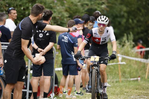 02.08.2026, Monteceneri, Monte Ceneri, 2026 UEC MTB European Championship, EM, Europameisterschaft XCO Women U23 s Final (cross country olympic) Anina Hutter 7 (SUI) Monteceneri Monte Ceneri Ticino Switzerland *** August 2, 2026, Monteceneri, Monte Ceneri, 2026 UEC MTB European Championship XCO Women U23 Final, Cross Country Olympic, Anina Hutter 7 SUI, Monteceneri, Monte Ceneri, Ticino, Switzerland Copyright: xJustPictures.ch FrancescoxMinghettix jp-en-FrMi-_NG_0533