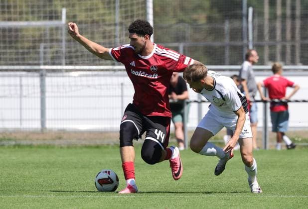 Football, friendly match, 1. FC Nürnberg v FSV Frankfurt