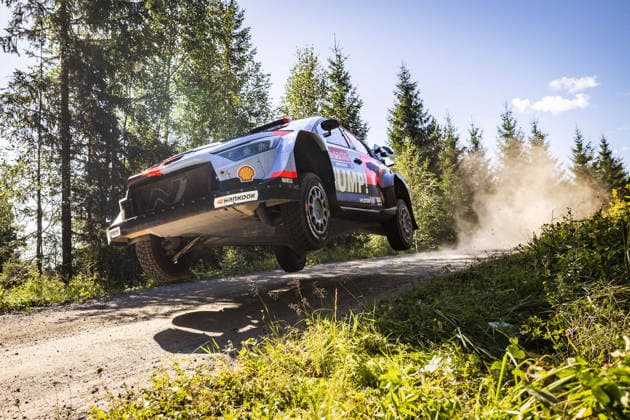 AUTO - WRC, Motorsport Rallye, WM - RALLY FINLAND 2026 16 Adrien FOURMAUX, Alexandre CORIA, Hyundai i20 N Rally1, action during the 2026 Rally Finland, 10th round of the 2026 WRC World Rally Car Championship, from July 30 to August 2, 2026 at Jyvaskyla, Finland - JyvaskylaFinland  Copyright: xNikosxKatikisx