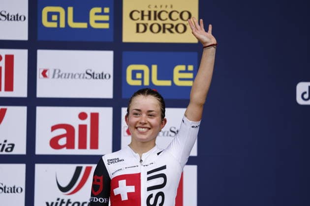 02.08.2026, Monteceneri, Monte Ceneri, 2026 UEC MTB European Championship, EM, Europameisterschaft XCO Women U23 s Final (cross country olympic) Elina Benoit 8 (SUI) 3rd place and bronze medal Monteceneri Monte Ceneri Ticino Switzerland *** August 2, 2026, Monteceneri, Monte Ceneri, 2026 UEC MTB European Championship XCO Women U23 Final, Cross-Country Olympic, Elina Benoit (8 SUI), 3rd place and bronze medal, Monteceneri, Monte Ceneri, Ticino, Switzerland Copyright: xJustPictures.ch FrancescoxMinghettix jp-en-FrMi-_NG_1067