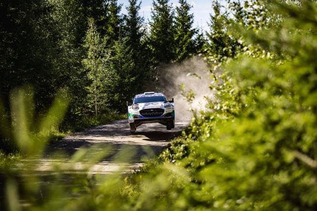 AUTO - WRC, Motorsport Rallye, WM - RALLY FINLAND 2026 95 Jon ARMSTRONG, Shane BYRNE, Ford Puma Rally1, action during the 2026 Rally Finland, 10th round of the 2026 WRC World Rally Car Championship, from July 30 to August 2, 2026 at Jyvaskyla, Finland - JyvaskylaFinland  Copyright: xNikosxKatikisx