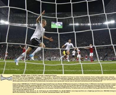 Football, EURO 2012, Germany is in the quarter-finals