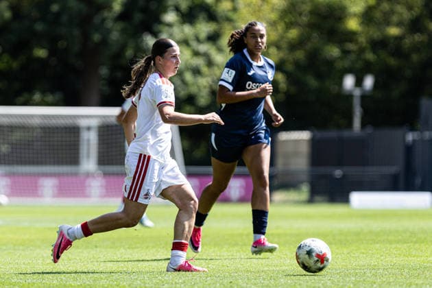 2.Frauen-Bundesliga: FC Köln Frauen II - SC Sand; 02.08.2026 Elona Paci (1. FC Köln Frauen, 7) 2.Frauen-Bundesliga: FC Köln Frauen II - SC Sand; Geißbockheim, Köln; 02.08.2026 DFL regulations prohibit any use of photographs as image sequences and or quasi video. *** Women s Bundesliga 2: FC Köln Women II vs. SC Sand, August 2, 2026, Elona Paci, 1 FC Köln Women, 7 Women s Bundesliga 2: FC Köln Women II vs. SC Sand, Geißbockheim, Cologne, August 2, 2026. DFL regulations prohibit any use of photographs as image sequences and or quasi-video. Copyright: xBEAUTIFULxSPORTS Buriakovx