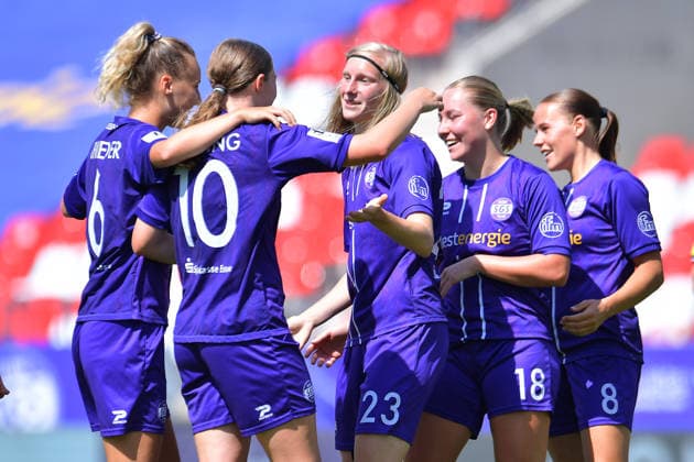 Football, Women's Second Bundesliga, SGS Essen v Eintracht Frankfurt II