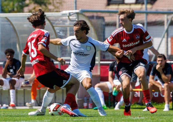 Football, friendly match, 1. FC Nürnberg v FSV Frankfurt