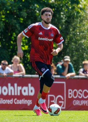 02.08.2026 - Fussball - Saison 2026 2027 - Testspiel Freundschaftsspiel Vorbereitungsspiel: 1. FC Nürnberg Nuernberg FCN ( Club ) - FSV Frankfurt - Sportfoto Zink DaMa - xdaxmax - Khalid Abu El Haija (44, 1. FC Nürnberg FCN ) *** August 2, 2026 Soccer Season 2026–2027 Exhibition Match Friendly Match Preseason Match 1 FC Nuremberg Nuremberg FCN Club FSV Frankfurt Sports Photo Zink DaMa xdaxmax Khalid Abu El Haija 44, 1 FC Nuremberg FCN