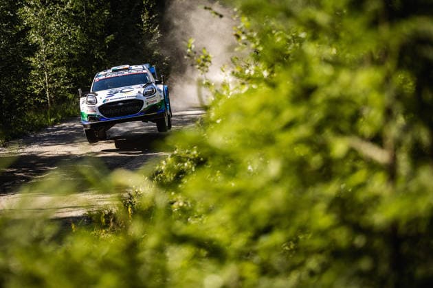 AUTO - WRC, Motorsport Rallye, WM - RALLY FINLAND 2026 55 Joshua MCERLEAN, Eoin TREACY, Ford Puma Rally1, action during the 2026 Rally Finland, 10th round of the 2026 WRC World Rally Car Championship, from July 30 to August 2, 2026 at Jyvaskyla, Finland - JyvaskylaFinland  Copyright: xNikosxKatikisx