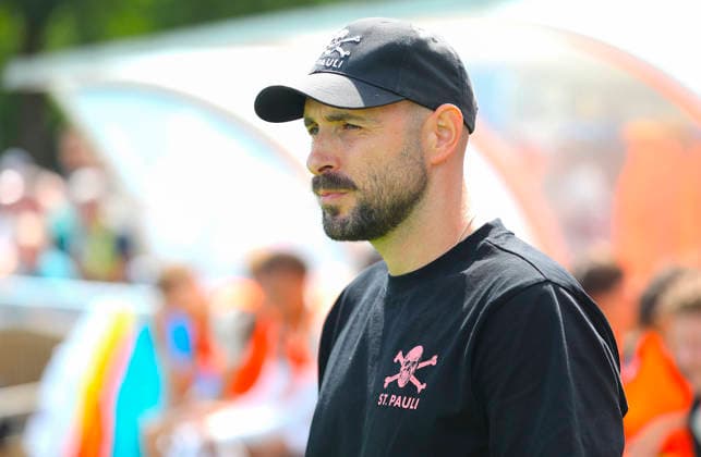 Foto : Paulis Trainer Alexander HAHN Fussball Regionalliga Nord , 1. Spieltag am So. 02.08.2026 SV Todesfelde - FC St. Pauli II *** Photo: St. Pauli Coach Alexander HAHN, Regionalliga Nord, Matchday 1 on Sun, Aug. 2, 2026: SV Todesfelde vs. FC St. Pauli II