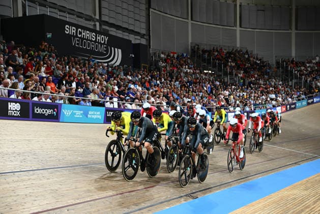 Glasgow 2026 Commonwealth Games Picture by Olly Hassell SWpix.com - 02 08 2026 - Glasgow 2026 Commonwealth Games - Track cycling, Rad, Radsport, Bahnrad, Bahn and Para Track Cycling - Sir Chris Hoy Velodrome, Glasgow, Scotland - Women s Elimination Race Final - Prudence Fowler of New Zealand, Samantha Donnelly of New Zealand, Ally Maree Wollaston of New Zealand Glasgow Sir Chris Hoy Velodrome Scotland Copyright: x xSWpix.comx(t axPhotographyxHubxLtd)xOllyxHassell SWpix.comx SWP-3030-17603