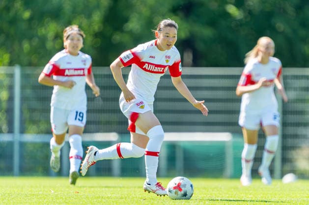 Testspiel: VfB Stuttgart vs. SpVgg Greuther Fürth; 02.08.2026 Stuttgart, GERMANY - 02. August 2026: Haruka Osawa (VfB Stuttgart, 10) während dem Testspiel zwischen dem VfB Stuttgart und dem SpVgg Greuther Fürth auf dem Sportgelände des Clubzentrum des VfB Stuttgart. *** Friendly Match: VfB Stuttgart vs. SpVgg Greuther Fürth, August 2, 2026, Stuttgart, GERMANY August 2, 2026 Haruka Osawa VfB Stuttgart, 10 during the friendly match between VfB Stuttgart and SpVgg Greuther Fürth at the sports complex of the VfB Stuttgart Club Center Copyright: xBEAUTIFULxSPORTS Steinx
