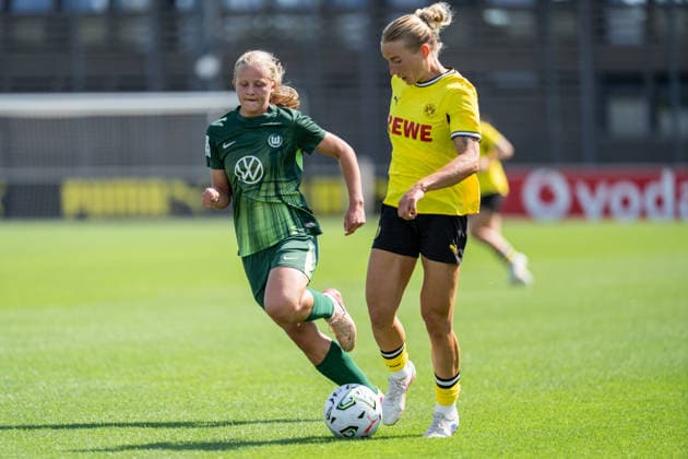 Football, Women's, Friendly, Borussia Dortmund v VfL Wolfsburg II