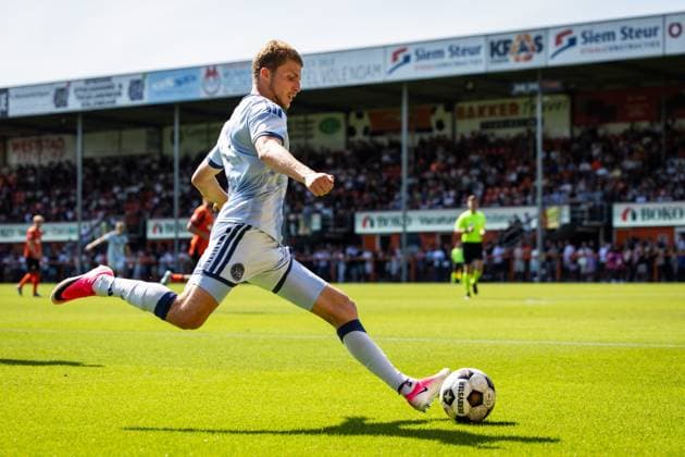 VOLENDAM - Anton Gaaei of AFC Ajax provides the assist for the 1-3 during the friendly match between FC Volendam and AFC Ajax at the Kras Stadium on August 2, 2026, in Volendam, the Netherlands. SONNY LENSEN ANP Friendly 2026 27 xVIxANPxSportx xxANPxIVx 564756143 originalFilename: 564756143.jpg