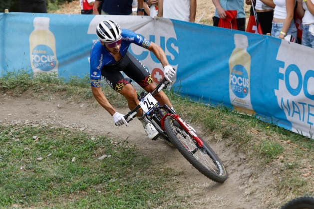 02.08.2026, Monteceneri, Monte Ceneri, 2026 UEC MTB European Championship, EM, Europameisterschaft XCO Men Elite s Final (cross country olympic) Vlad Dascalu 24 (ROU) Monteceneri Monte Ceneri Ticino Switzerland *** August 2, 2026, Monteceneri, Monte Ceneri, 2026 UEC MTB European Championship XCO Men s Elite Final, Cross Country Olympic, Vlad Dascalu, 24, ROU, Monteceneri, Monte Ceneri, Ticino, Switzerland Copyright: xJustPictures.ch FrancescoxMinghettix jp-en-FrMi-_NG_2403