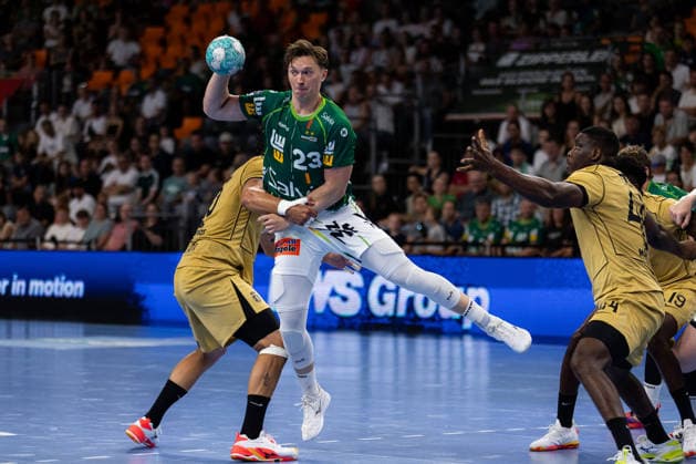 Handball, friendly match, Frisch Auf Göppingen v Sporting Lisbon