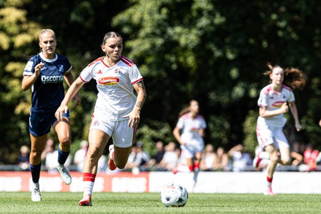 2.Frauen-Bundesliga: FC Köln Frauen II - SC Sand; 02.08.2026 Antonia Langshausen (1. FC Köln Frauen, 10) 2.Frauen-Bundesliga: FC Köln Frauen II - SC Sand; Geißbockheim, Köln; 02.08.2026 DFL regulations prohibit any use of photographs as image sequences and or quasi video. *** Women s Bundesliga 2: FC Köln Women II vs. SC Sand, August 2, 2026, Antonia Langshausen, 1 FC Köln Women, 10 Women s Bundesliga 2: FC Köln Women II vs. SC Sand, Geißbockheim, Cologne August 2, 2026 DFL regulations prohibit any use of photographs as image sequences and or quasi-video Copyright: xBEAUTIFULxSPORTS Buriakovx