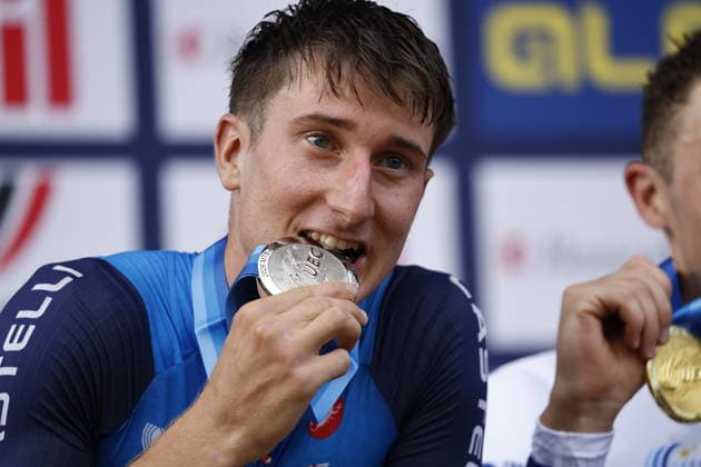 02.08.2026, Monteceneri, Monte Ceneri, 2026 UEC MTB European Championship, EM, Europameisterschaft XCO Men Elite s Final (cross country olympic) Juri Zanotti 9 (ITA) 2nd place and silver medal Monteceneri Monte Ceneri Ticino Switzerland *** August 2, 2026, Monteceneri, Monte Ceneri, 2026 UEC MTB European Championship XCO Men s Elite Final, Cross Country Olympic; Juri Zanotti (9, ITA) took 2nd place and won the silver medal; Monteceneri, Monte Ceneri, Ticino, Switzerland Copyright: xJustPictures.ch FrancescoxMinghettix jp-en-FrMi-_NG_2817