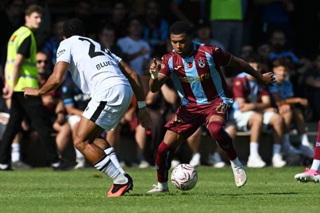 Trabzonspor v Udinese - Friendlies VILLACH, AUSTRIA - AUGUST 2: Noah Saviolo (70) of Trabzonspor in action during friendlies between Trabzonspor and Udinese in Villach, Austria on August 2, 2026. Hasan Tascan Anadolu Villach Austria. Editorial use only. Please get in touch for any other usage.  Copyright: x2026xAnadoluxHasanxTascanx