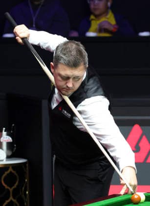 (260802) -- SHANGHAI, Aug. 2, 2026 -- Kyren Wilson competes during the final match between Judd Trump of England and Kyren Wilson of England at the World Snooker Shanghai Masters 2026 in Shanghai, east China, Aug. 2, 2026. ) (SP)CHINA-SHANGHAI-SNOOKER-SHANGHAI MASTERS 2026-FINAL (CN) ChenxHaoming 