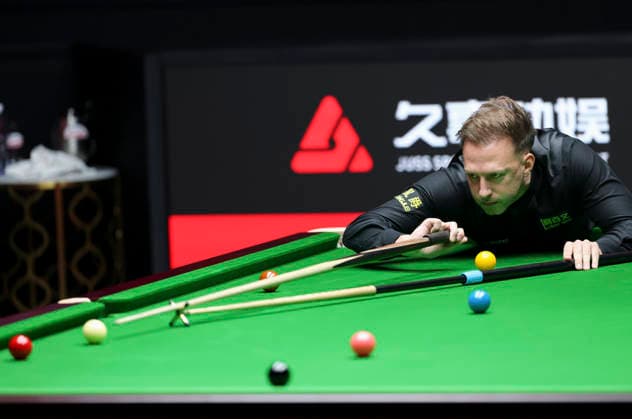 (260802) -- SHANGHAI, Aug. 2, 2026 -- Judd Trump competes duing the final match between Judd Trump of England and Kyren Wilson of England at the World Snooker Shanghai Masters 2026 in Shanghai, east China, Aug. 2, 2026. ) (SP)CHINA-SHANGHAI-SNOOKER-SHANGHAI MASTERS 2026-FINAL (CN) ChenxHaoming 