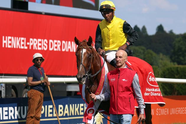 Equestrian sports, horse racing, race day in Düsseldorf-Grafenberg