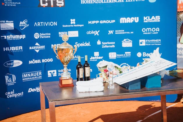 Siegerehrung Damen Einzel, Tennis, 27. CTS Ladies Open Hechingen, 02.08.2026, Tennis, 27. CTS Ladies Open Hechingen, 02.08.2026, Hechingen *** Awards Ceremony for Women s Singles, Tennis, 27th CTS Ladies Open Hechingen, August 2, 2026, Tennis, 27th CTS Ladies Open Hechingen, August 2, 2026, Hechingen Copyright: xEibner-Pressefoto MaxxVogelx EP_MVL