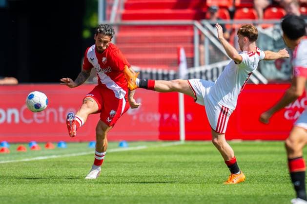 UTRECHT , 02-08-2026 , Stadium Galagenwaard , season 2026 2027 , Dutch Pre-season football , match between FC Utrecht and Sevilla , picture shows FC Utrecht player Angel Alarcon Utrecht - Sevilla (friendly)  x205410760x Copyright: