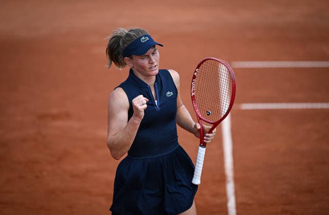 Tennis ITF Tour Ladies Open Hechingen 2026 02.08.2026 Finale, Uebersicht JUBEL, Fiona Ferro (FRA) *** Tennis ITF Tour Ladies Open Hechingen 2026 02 08 2026 Final, Overview: JUBEL, Fiona Ferro FRA