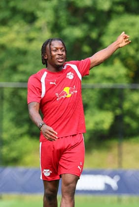 RB Leipzig - AUT Trainingslager Bundesliga Saalfelden, 02.08.2026, Gut Brandlhof, Fussball, Bundesliga, GER , RB Leipzig - Trainingslager in Saalfelden am Steinernen Meer AUT. , Im Bild: Johan Bakayoko , *** RB Leipzig (AUT) Training Camp, Bundesliga, Saalfelden, August 2, 2026, Gut Brandlhof, Soccer, Bundesliga, GER, RB Leipzig Training Camp in Saalfelden am Steinernen Meer (AUT), Pictured: Johan Bakayoko, Picture Point