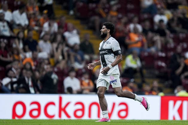 Galatasaray v Rennes - Friendlies ISTANBUL, TURKIYE - AUGUST 2: Mahdi Camara (45) of Rennes celebrates after score a goal during friendlies between Galatasaray and Rennes at RAMS Park in Istanbul, Turkiye on August 2, 2026. Arife Karakum Anadolu Istanbul Turkey. Editorial use only. Please get in touch for any other usage.  Copyright: x2026xAnadoluxArifexKarakumx