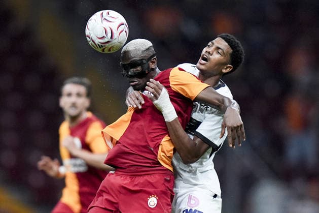 Galatasaray v Rennes - Friendlies ISTANBUL, TURKIYE - AUGUST 2: Victor Osimhen (L) of Galatasaray in action against Abdelhamid Ait Boudlal (R) of Rennes during friendlies between Galatasaray and Rennes at RAMS Park in Istanbul, Turkiye on August 2, 2026. Arife Karakum Anadolu Istanbul Turkey. Editorial use only. Please get in touch for any other usage.  Copyright: x2026xAnadoluxArifexKarakumx